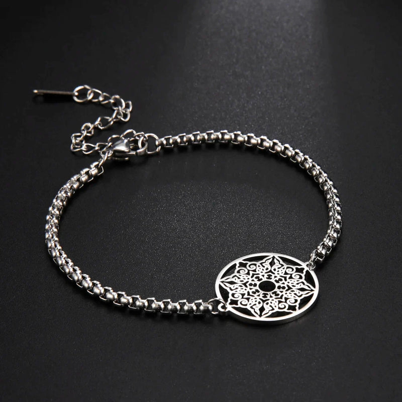 Athena Allure Vintage Filigree Charm Bracelet