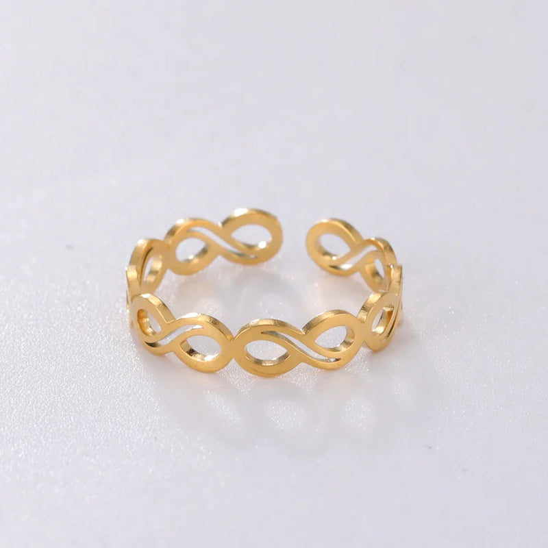 Athena Allure Designer Infinity Ring