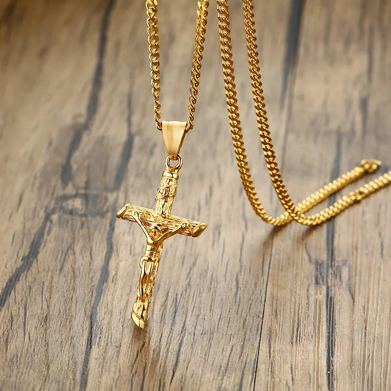 Athena Allure Jesus Cross Pendant