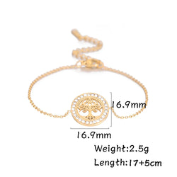 Athena Allure Tree of Life Charm Bracelet