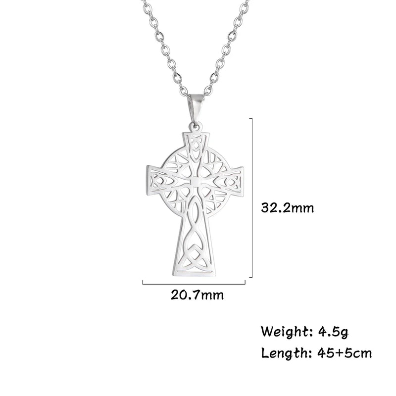 Athena Allure Designer Celtic Cross Pendant