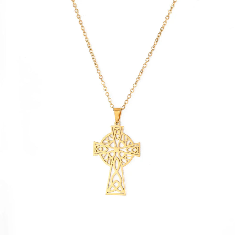 Athena Allure Designer Celtic Cross Pendant