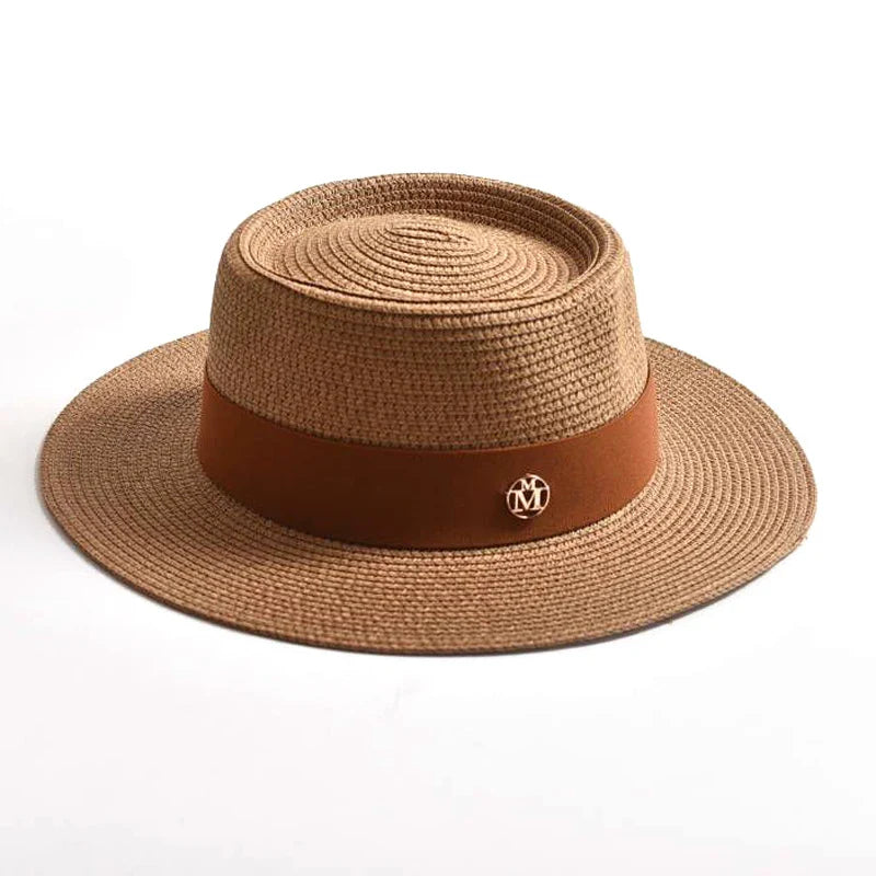 Athena Allure Designer Straw Panama Hat