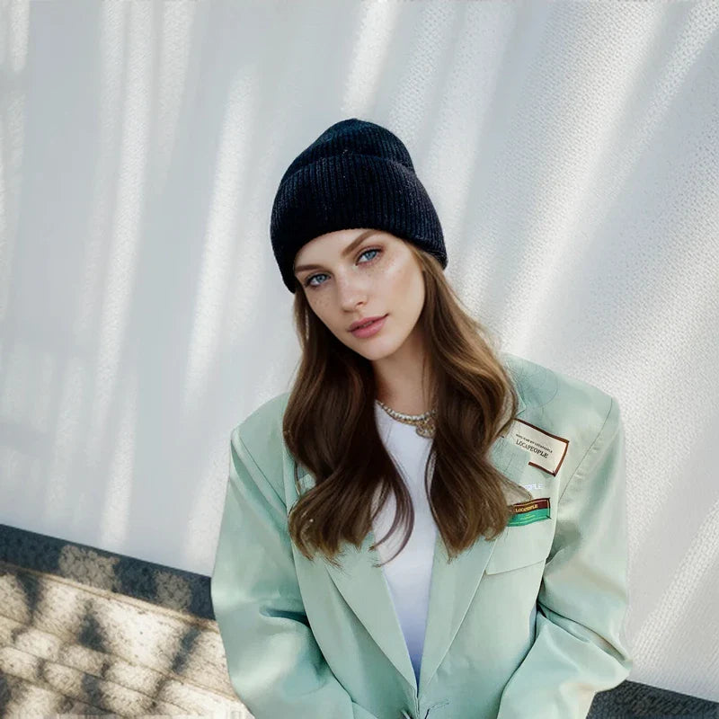 Athena Allure Fur Knitted Hat