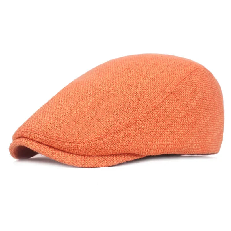 Athena Allure Designer Herringbone Flat Cap
