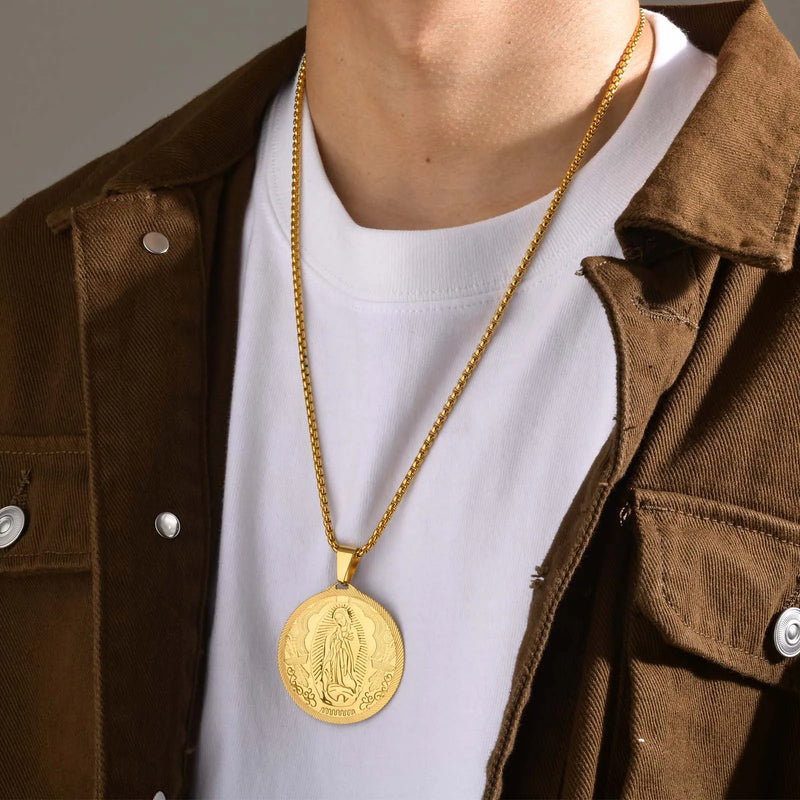 Athena Allure Virgin Mary Pendant