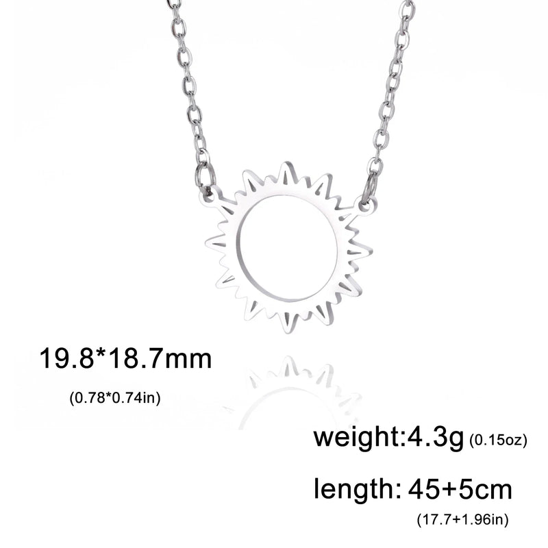 Athena Allure Designer Sun Pendent