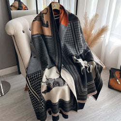 Athena Allure Luxury Poncho Scarf