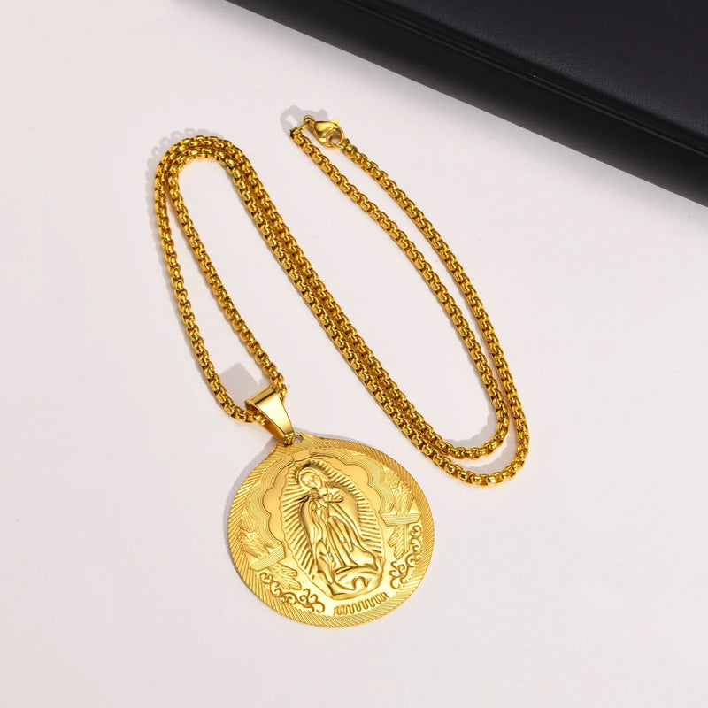 Athena Allure Virgin Mary Pendant