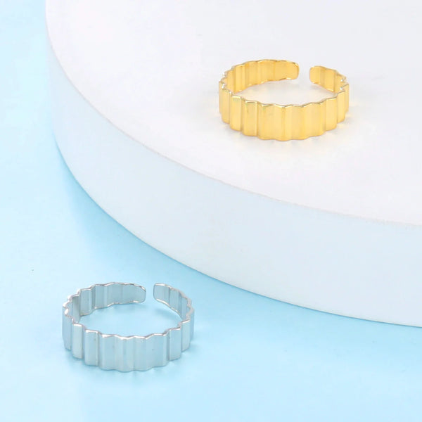 Athena Allure Designer Geo Ring