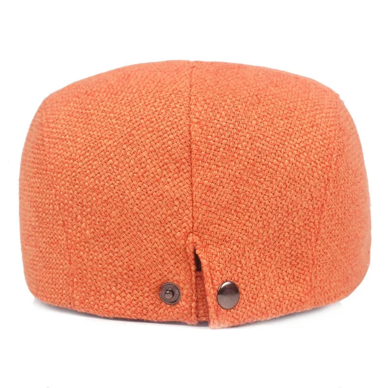 Athena Allure Designer Herringbone Flat Cap