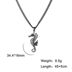 Athena Allure Designer Seahorse Pendant