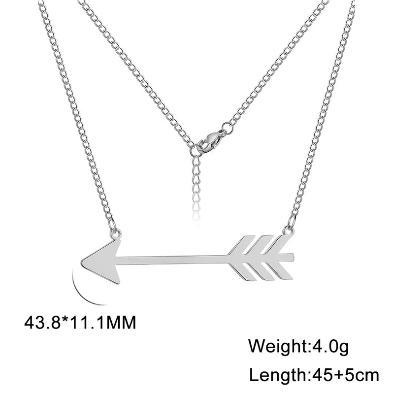 Athena Allure Designer Arrow Pendant