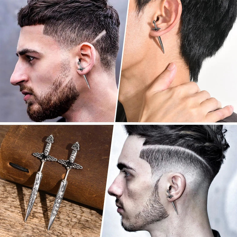 Athena Allure Sword Studs