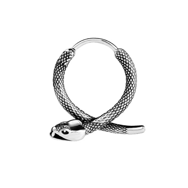 Athena Allure Snake Hoops