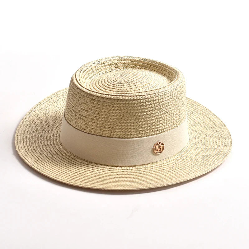 Athena Allure Designer Straw Panama Hat